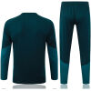 Mens Real Madrid Training Suit Dark Green 2026/27