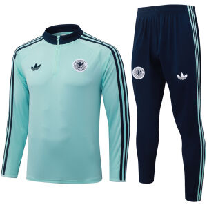 Mens Germany Training Suit Light Green 2026-jerseyio