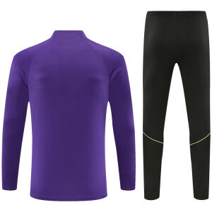 Mens Barcelona Purple Training Suit 2026/27