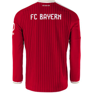 Mens Bayern Munich Home Authentic Long Sleeve – Match Jersey 2026/27