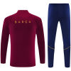 Mens Barcelona Training Suit Burgundy 2026/27-jerseyio
