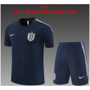 Kids England Short Training Suit Navy 2026-jerseyio Kids England Short Training Suit Navy 2026-jerseyio