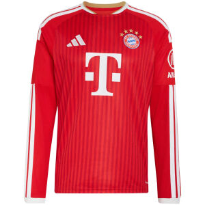 Mens Bayern Munich Home Long Sleeve Jersey 2026/27 Mens Bayern Munich Home Long Sleeve Jersey 2026/27