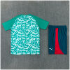 Kids Portugal Short Training Suit Green Pattern 2026-jerseyio