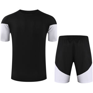 Mens Real Madrid Short Black Training Suit 2026/27