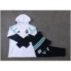 Kids Argentina White Hoodie Jacket + Pants Training Suit 2026