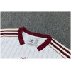 Mens Arsenal Short Training Suit White 2025/26-jerseyio