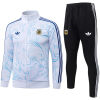 Mens Argentina White Jacket + Pants Training Suit 2026