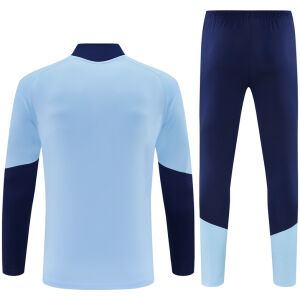 Mens Ajax Training Suit Light Blue 2026/27-jerseyio