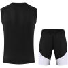 Mens Real Madrid Black Singlet Suit 2026/27
