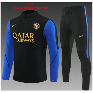 Kids Inter Milan Black Training Suit 2026/27