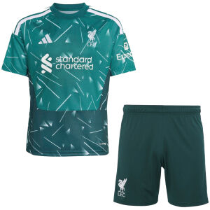 Kids Liverpool Goalkeeper Jersey Green 2026/27