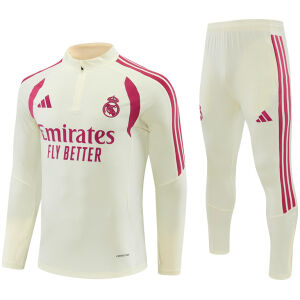 Mens Real Madrid Yellow Training Suit 2026/27