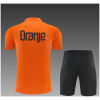 Kids Netherlands Short Training Suit Orange 2026-jerseyio