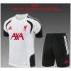 Kids Liverpool Short White Training Suit 2026/27