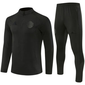 Mens Manchester United Black Training Suit 2026/27