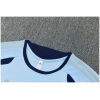 Mens Ajax Short Training Suit Light Blue 2026/27-jerseyio