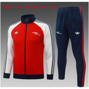 Kids Arsenal Red Jacket + Pants Training Suit 2026/27
