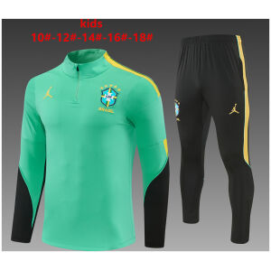 Kids Brazil x Jordan Training Suit Light Blue 2026-jerseyio Kids Brazil x Jordan Training Suit Light Blue 2026-jerseyio