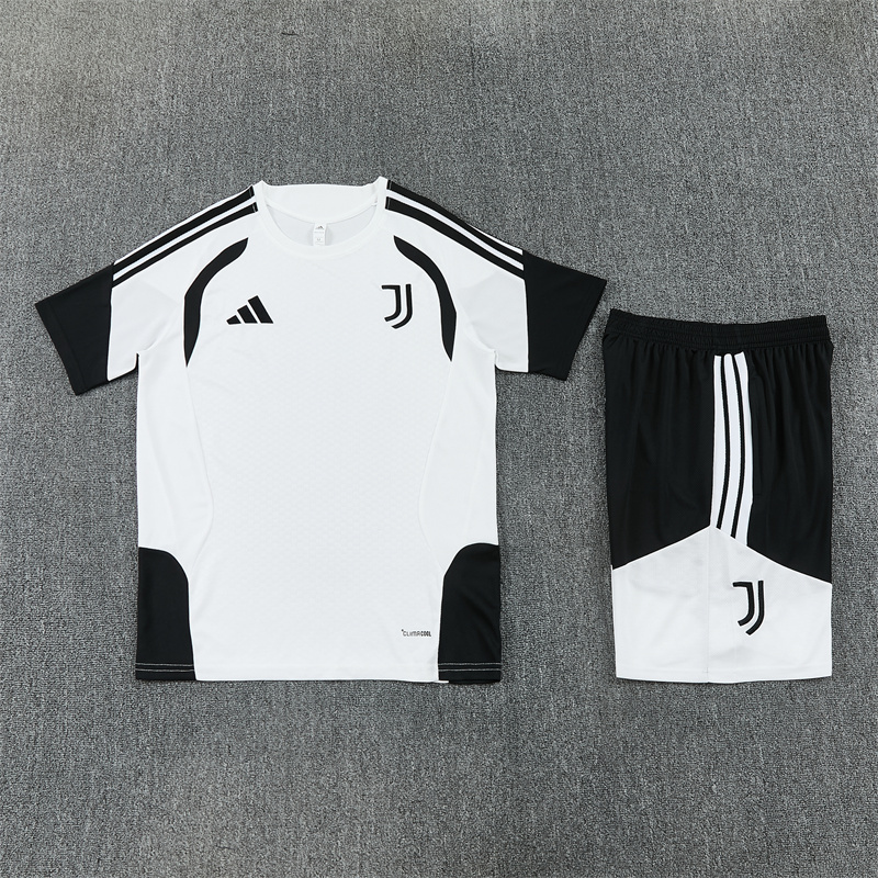 Kids Juventus Short Training Suit White 2026/27 Kids Juventus Short Training Suit White 2026/27
