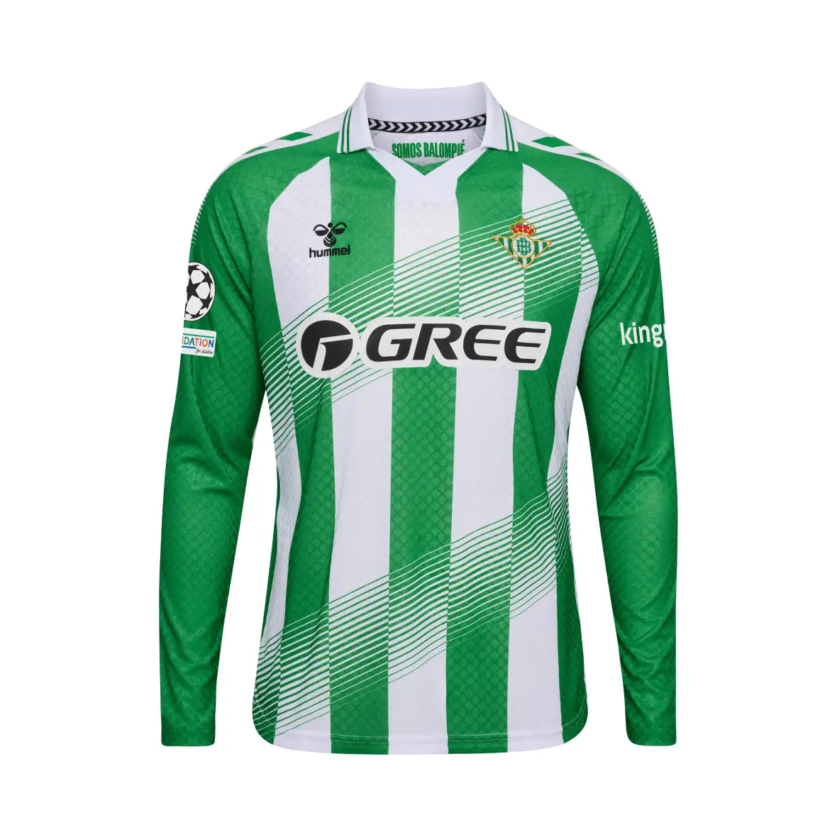 Mens Real Betis Home Long Sleeve Jersey 2026/27 Mens Real Betis Home Long Sleeve Jersey 2026/27