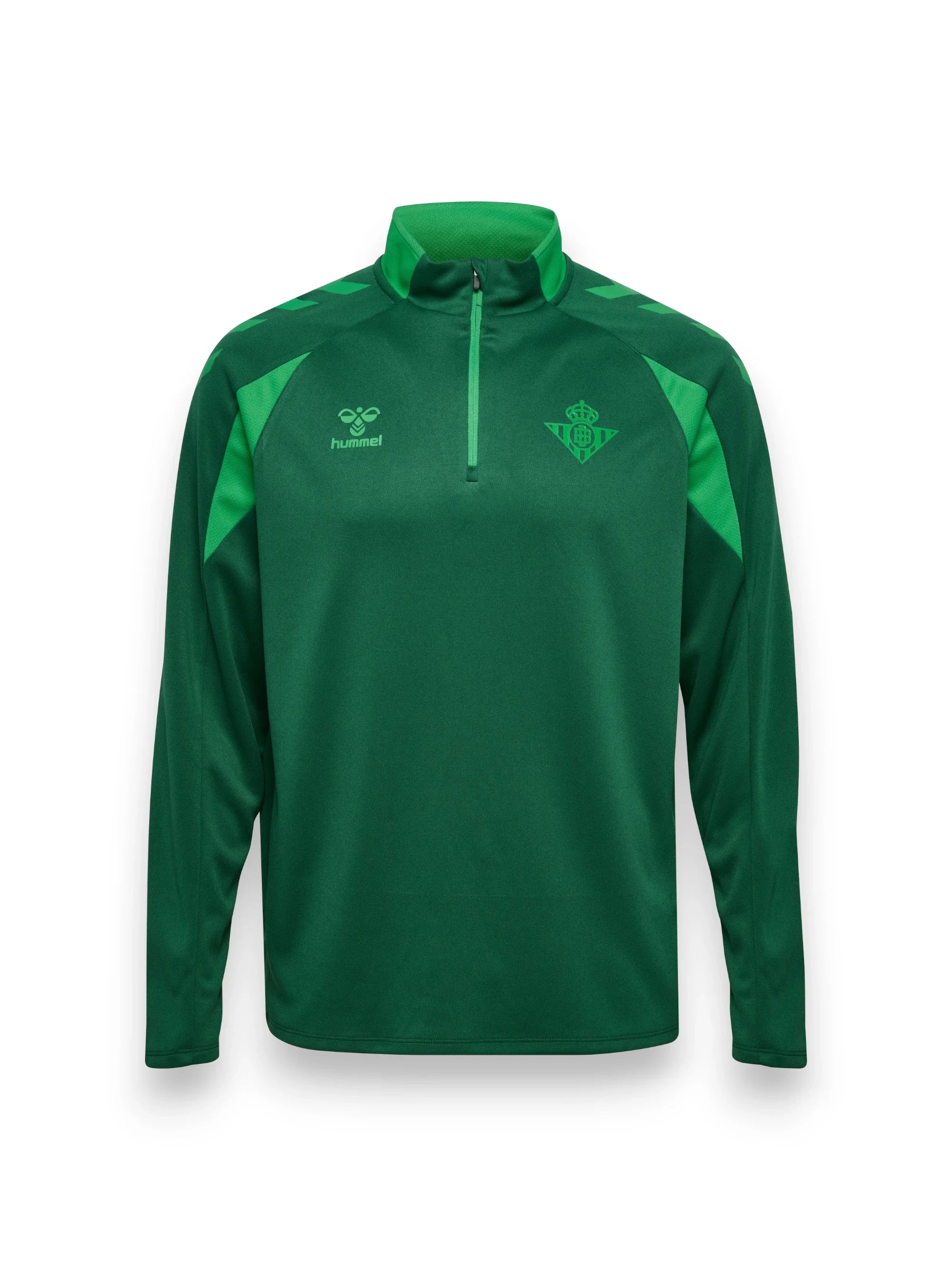 Mens Real Betis Green Half-Zip Training Hoodie 2026/27 Mens Real Betis Green Half-Zip Training Hoodie 2026/27