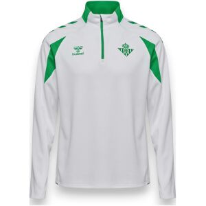 Mens Real Betis White Half-Zip Training Hoodie 2026/27 Mens Real Betis White Half-Zip Training Hoodie 2026/27