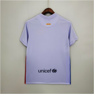 Mens Barcelona Away Jersey 2021/22 rear view showing matching team styling