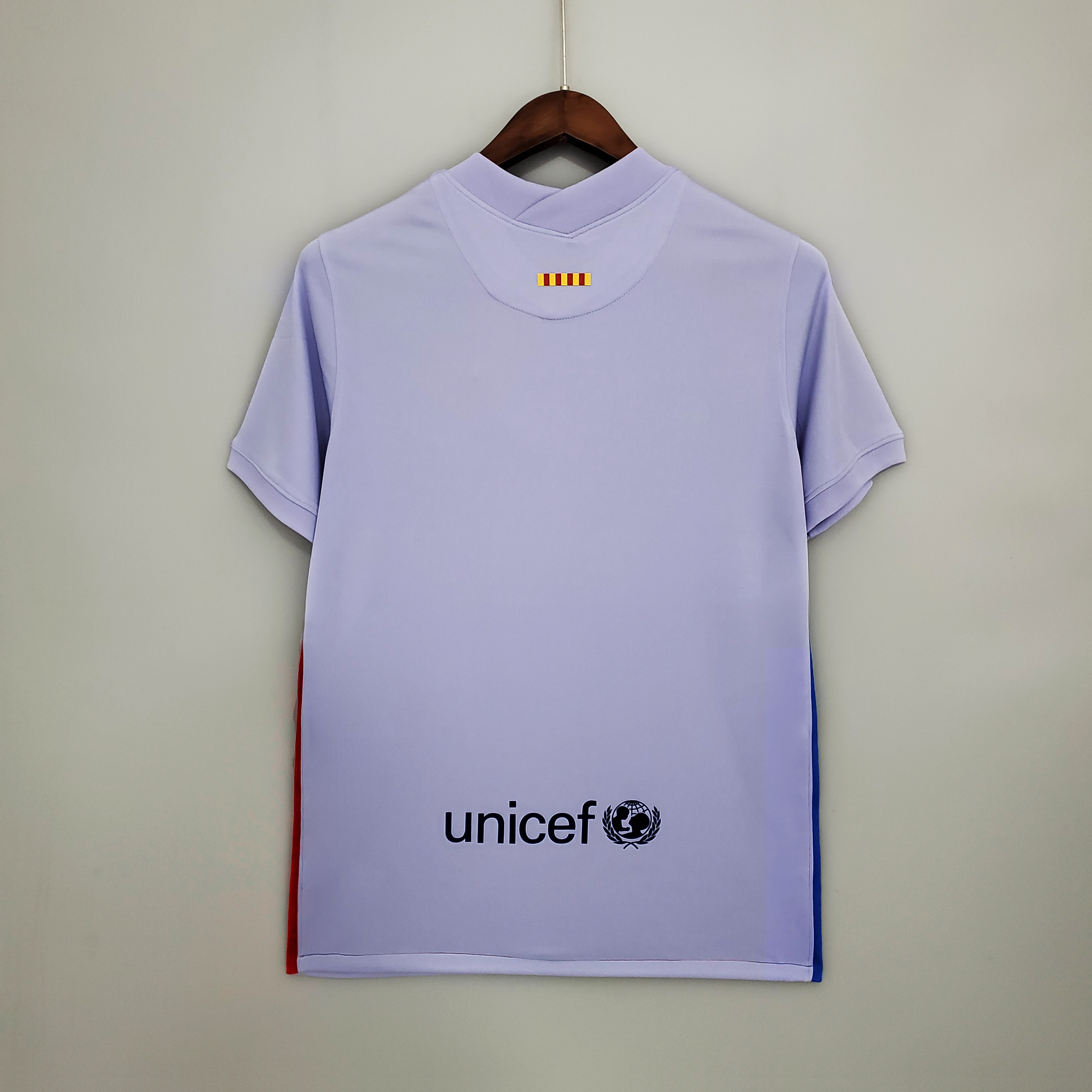 Mens Barcelona Away Jersey 2021/22 Mens Barcelona Away Jersey 2021/22 rear view showing matching team styling