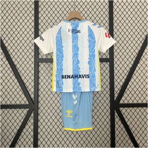Kids Malaga Home Kit 2024/25 back view detail
