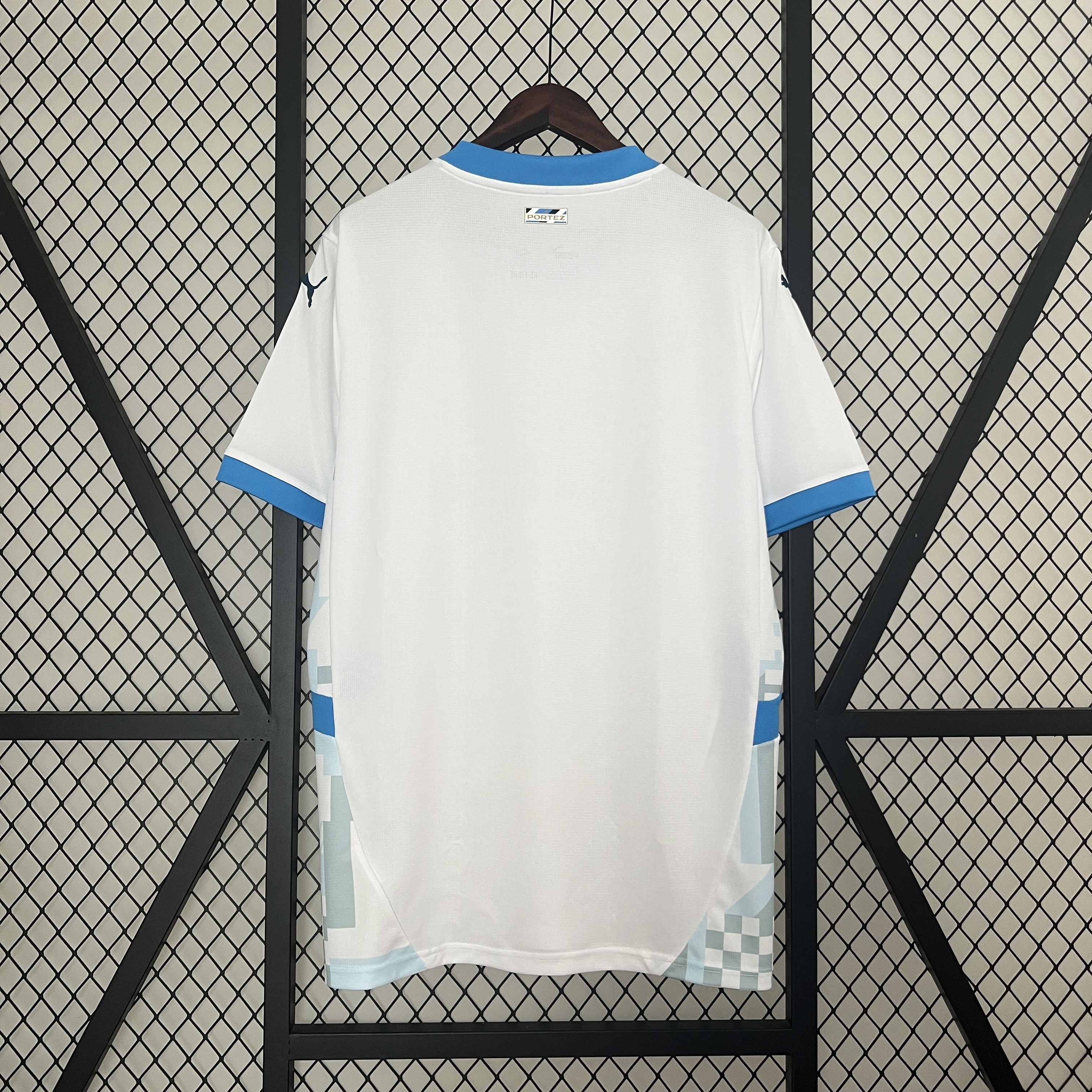 Mens Marseille Home Jersey 2024/25 Mens Marseille Home Jersey 2024/25 back view detail
