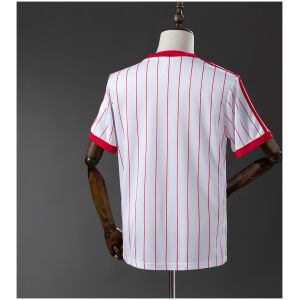 Mens FC Koln Retro Home Jersey 1982/83 front view on display