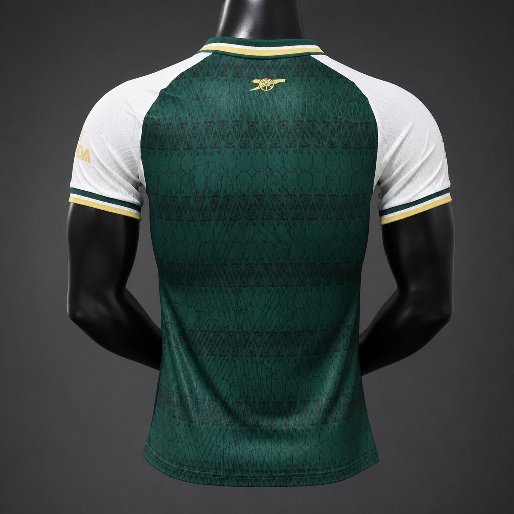 Mens Arsenal Green White Special Edition Jersey 2026/27 Mens Arsenal Green White Special Edition Jersey 2026/27