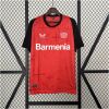 Mens Leverkusen Home Jersey 2024/25 front view on display