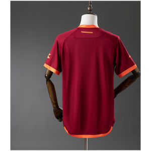 Mens Roma Retro Home Jersey 2006/07 back view detail