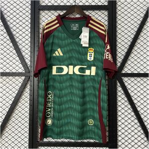 Mens Real Oviedo Third Jersey 2024/25 front view on display