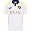 Mens Al Nassr Third Jersey 2025/26 front view showing white torso and navy collar