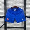 Mens Universidad de Chile Home Shorts 2025/26 front view in royal blue