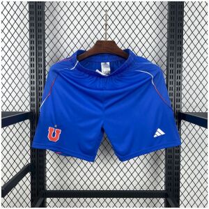 Mens Universidad de Chile Home Shorts 2025/26 Mens Universidad de Chile Home Shorts 2025/26 front view in royal blue
