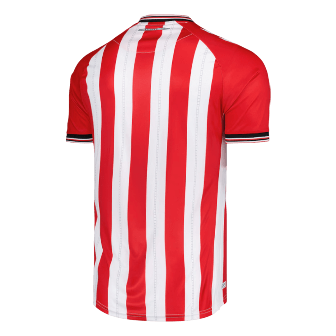 Mens Sunderland AFC Home Jersey 2025/26 Mens Sunderland AFC Home Jersey 2025/26 rear view showing matching team styling