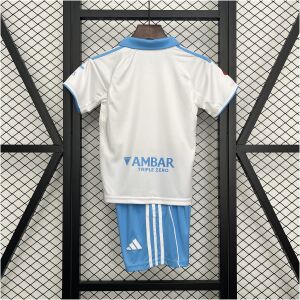 Kids Real Zaragoza Home Kit 2025/26 back view detail