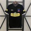 Mens Colo Colo Retro Away Jersey 2011/12 front view showing black torso