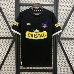 Mens Colo Colo Retro Away Jersey 2011/12 Mens Colo Colo Retro Away Jersey 2011/12 front view showing black torso