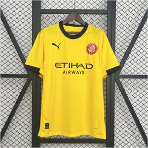 Mens Girona FC Away Jersey 2025/26 front view on display