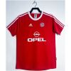 Mens Bayern Munich 01/02 European Home Retro Shirt