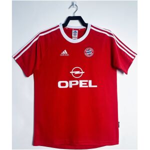 Mens Bayern Munich 01/02 European Home Retro Shirt