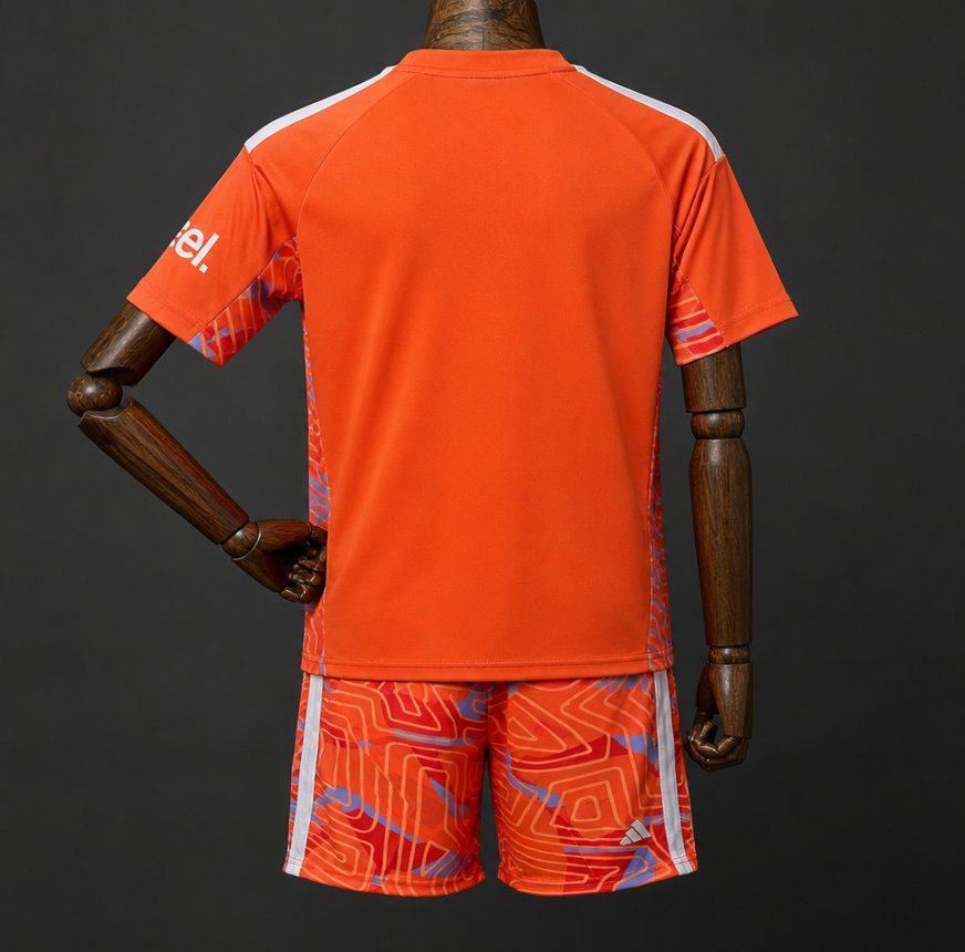 Kids Arsenal Goalkeeper Jersey Orange 2026/27 Kids Arsenal Goalkeeper Jersey Orange 2026/27