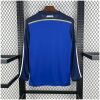 Mens World Cup Argentina Retro Long Sleeve Away Jersey 2014 back view detail