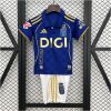 Kids Real Oviedo Home Kit 2025/26 front view on display
