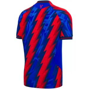 Mens Crystal Palace Player Version Third Match Jersey 2026/27 back view showing rear lightning pattern and eagle motif